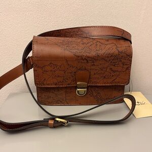 NWT Patricia Nash signature map crossbody.